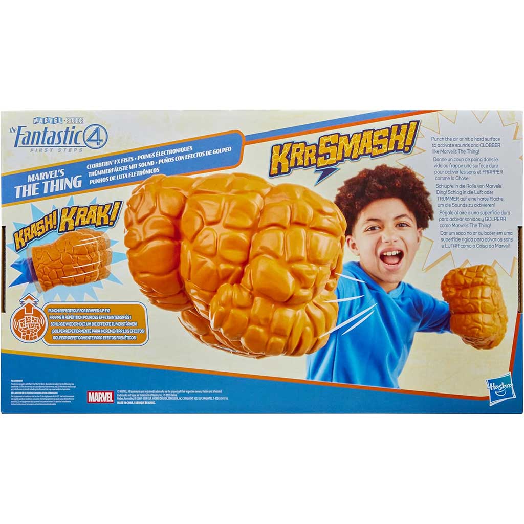 Marvel Чудовището звукови ефекти бойни юмруци - Hasbro изображение 3