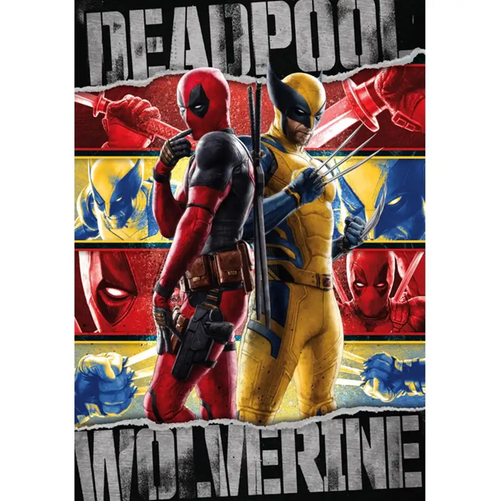 Marvel: Deadpool и Wolverine 1000 части пъзел - Clementoni изображение 2