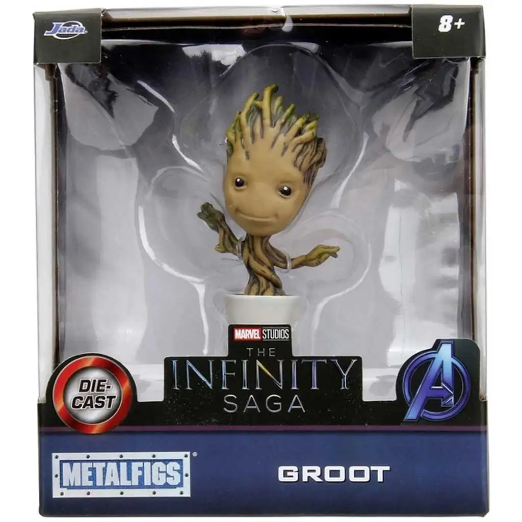 Marvel: Groot премиум метална фигура 10см - Jada Toys изображение 4