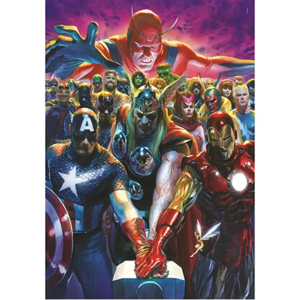 Marvel: Групов портрет на Отмъстителите 1000 части пъзел - Clementoni изображение 2
