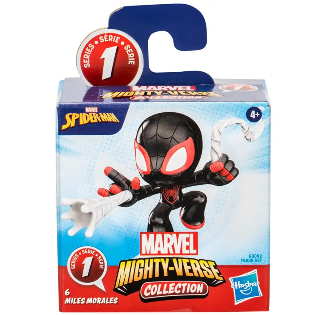 Marvel: Колекция Mighty-Verse на Спайдърмен - мини фигура на Майлс Моралес - Hasbro изображение 3