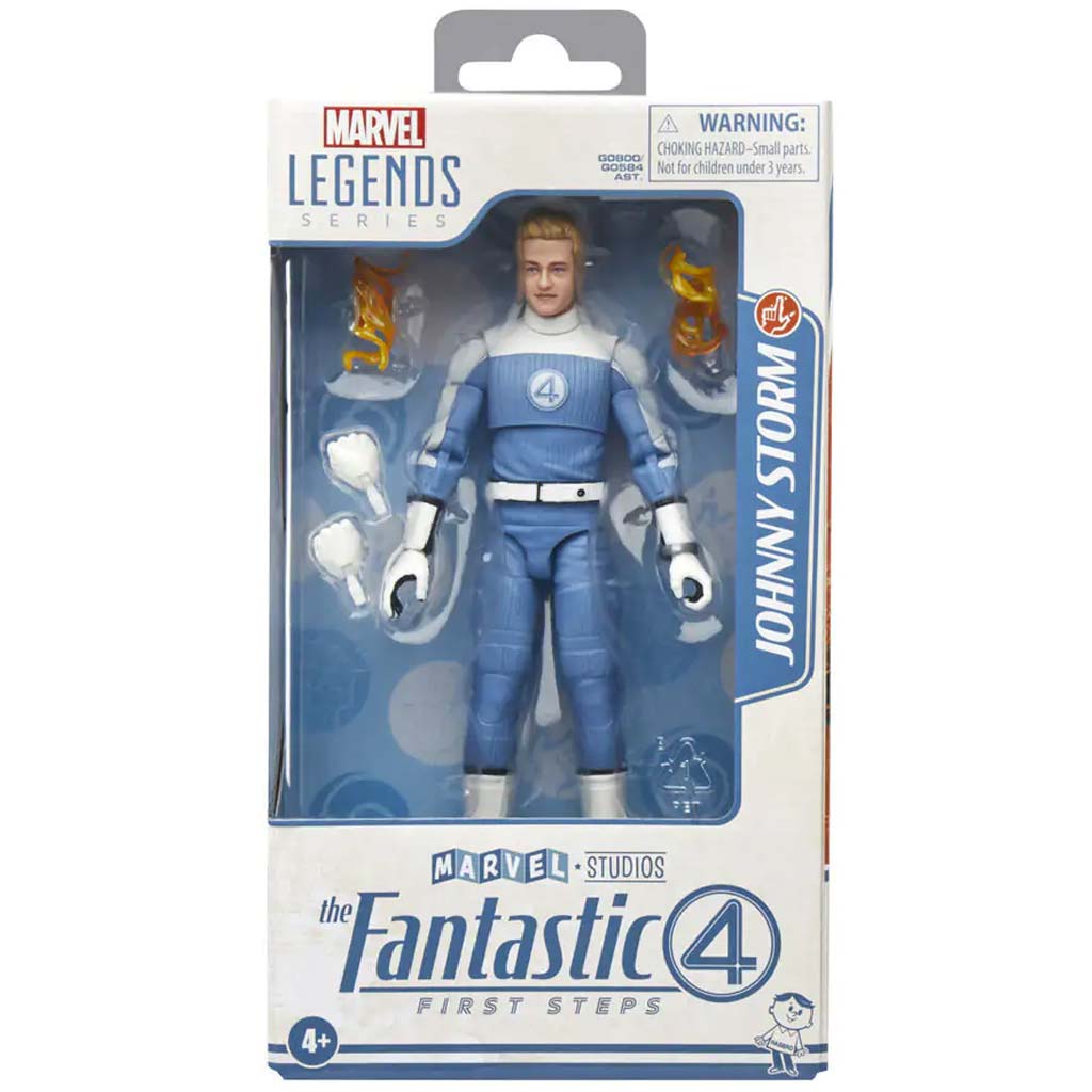 Marvel Legends: Фантастичната четворка - фигура на Джони Сторм 15см - Hasbro изображение 1