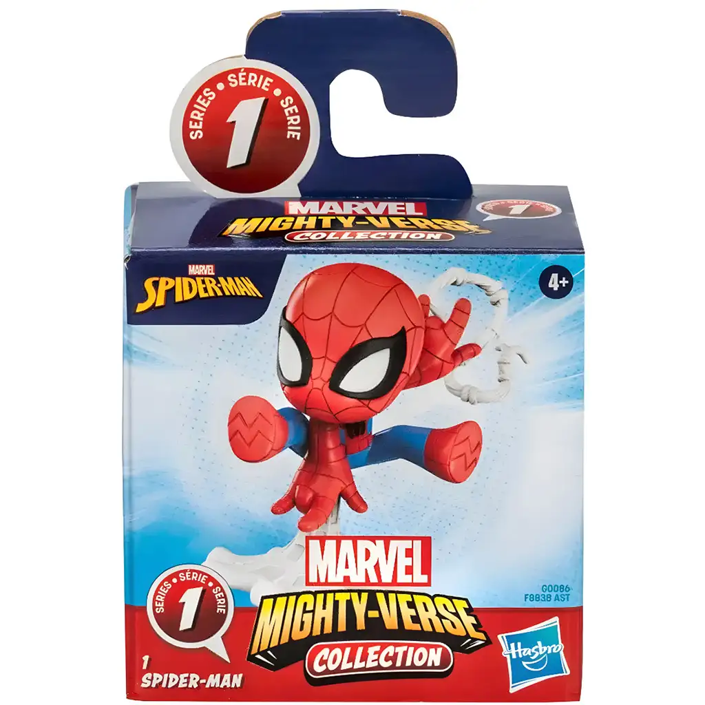 Marvel: Mighty-Verse Collection - Мини фигура на Спайдърмен - Hasbro изображение 3
