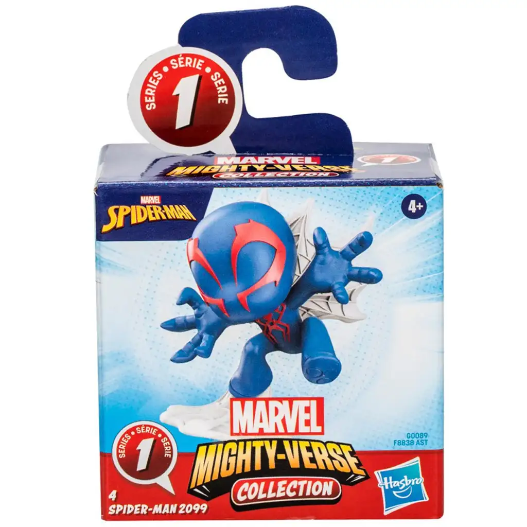 Marvel: Mighty-Verse Collection - Спайдърмен 2099 мини фигура - Hasbro изображение 3