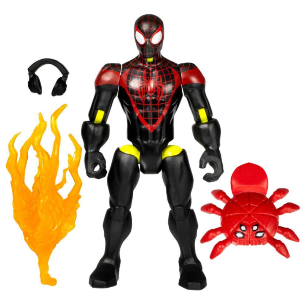 Marvel Mix Mashers: Avengers Spider-Man Miles Morales фигура с аксесоари - Hasbro изображение 2