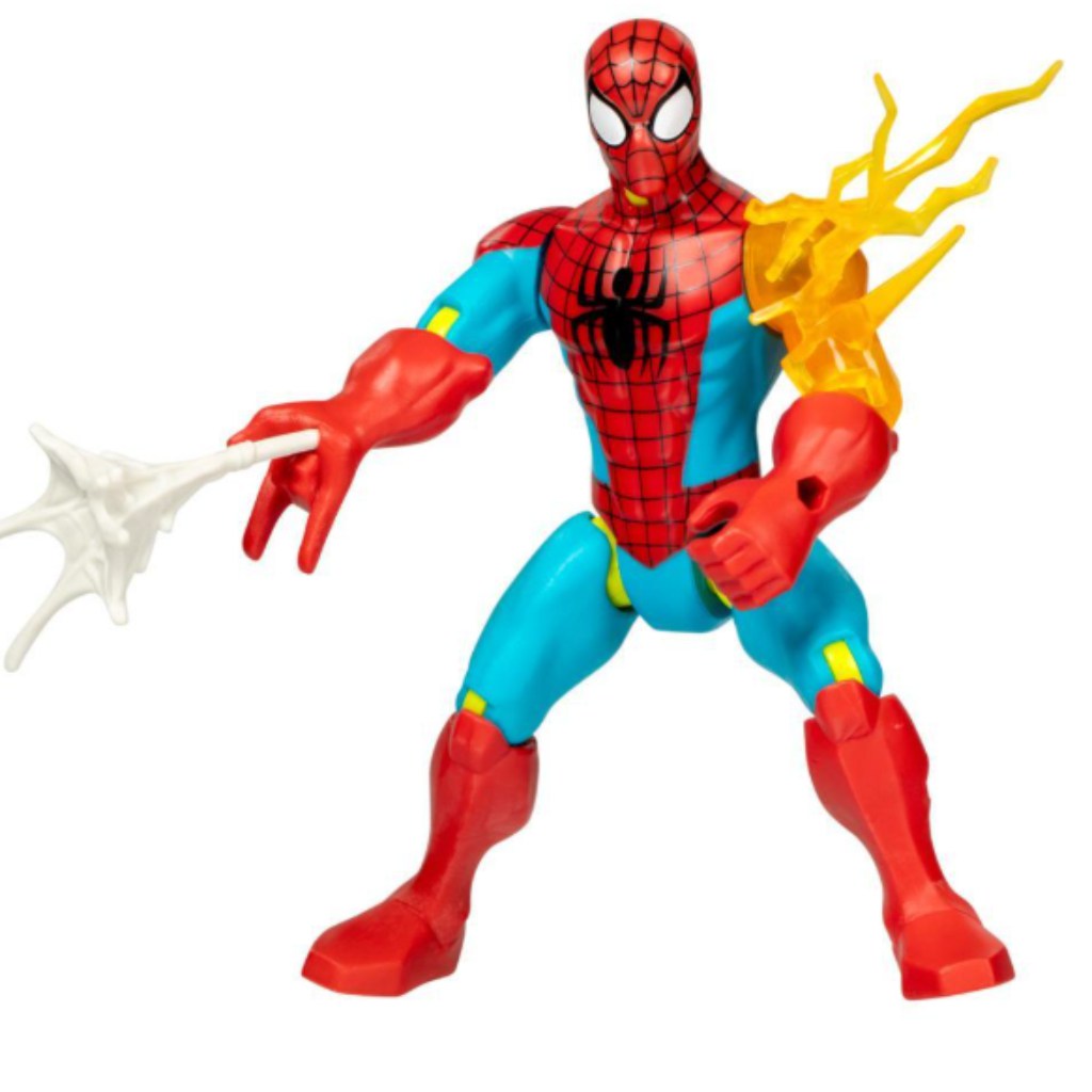 Marvel Mix Mashers: Отмъстителите Спайдърмен фигура с аксесоари - Hasbro изображение 2