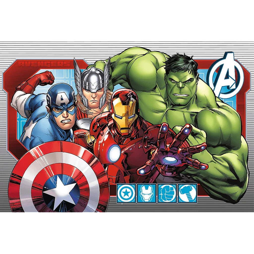 Marvel Отмъстителите 24бр. макси пъзел - Trefl изображение 2