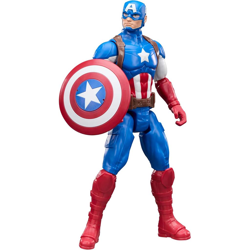 Marvel Отмъстителите: Titan Series фигура на Капитан Америка 30см - Hasbro изображение 2