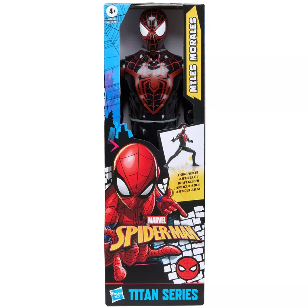 Marvel Отмъстителите: Титан серия фигура на Майлс Моралес 30 см - Hasbro изображение 1