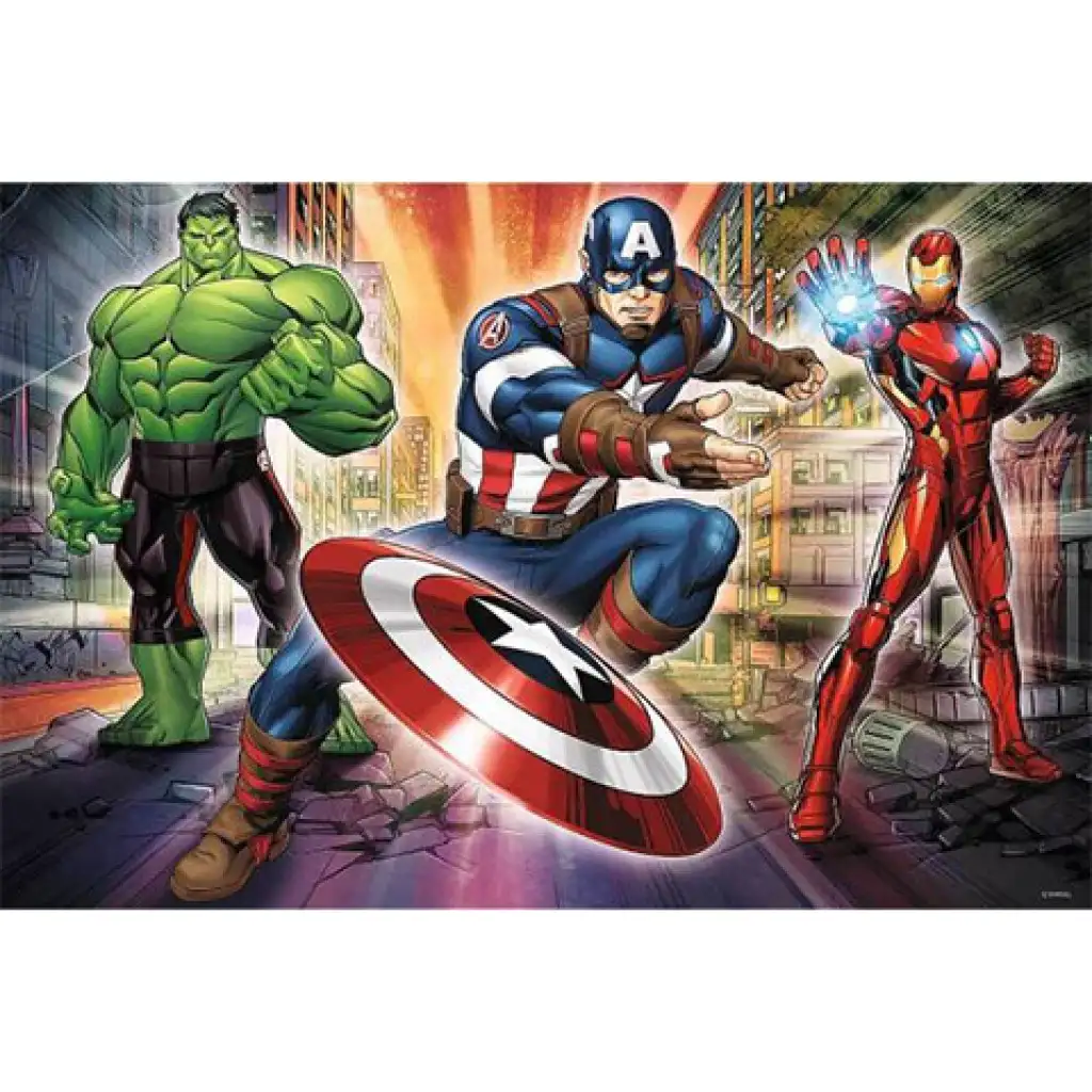 Marvel Отмъстителите Трио 24бр. Макси пъзел - Trefl изображение 2
