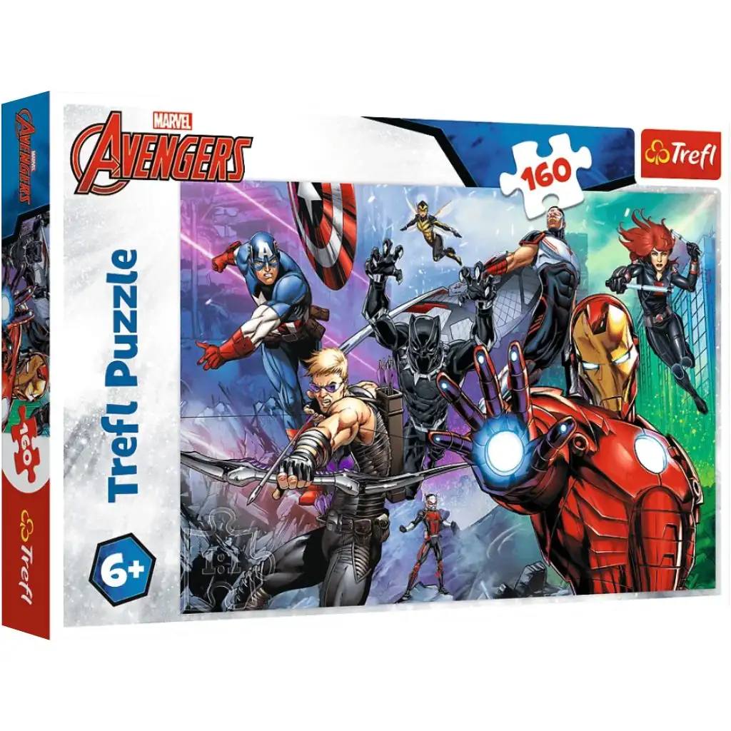 Marvel Отмъстителите: Винаги на пост 160 части пъзел - Trefl изображение 1