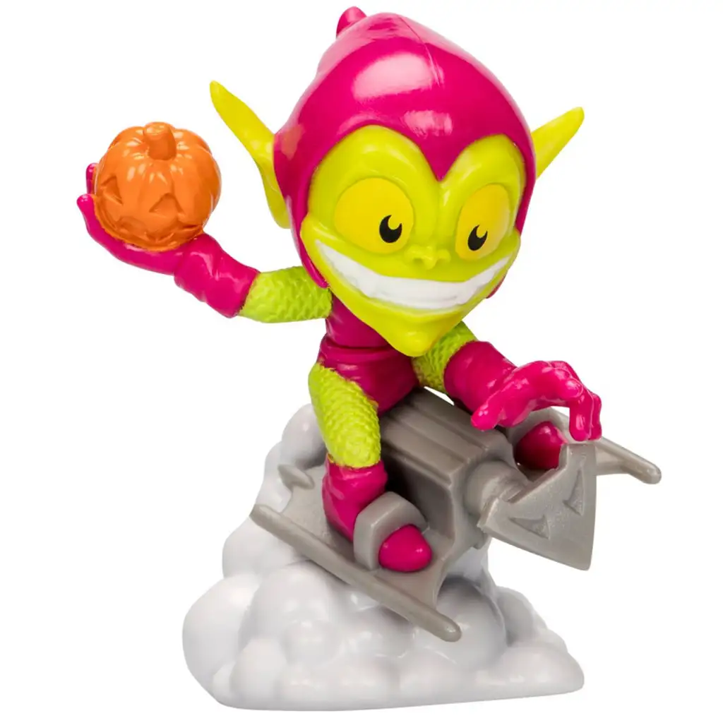 Marvel: Паяк Човек Mighty-Verse Колекция - Зеленият Гоблин мини фигура - Hasbro изображение 2