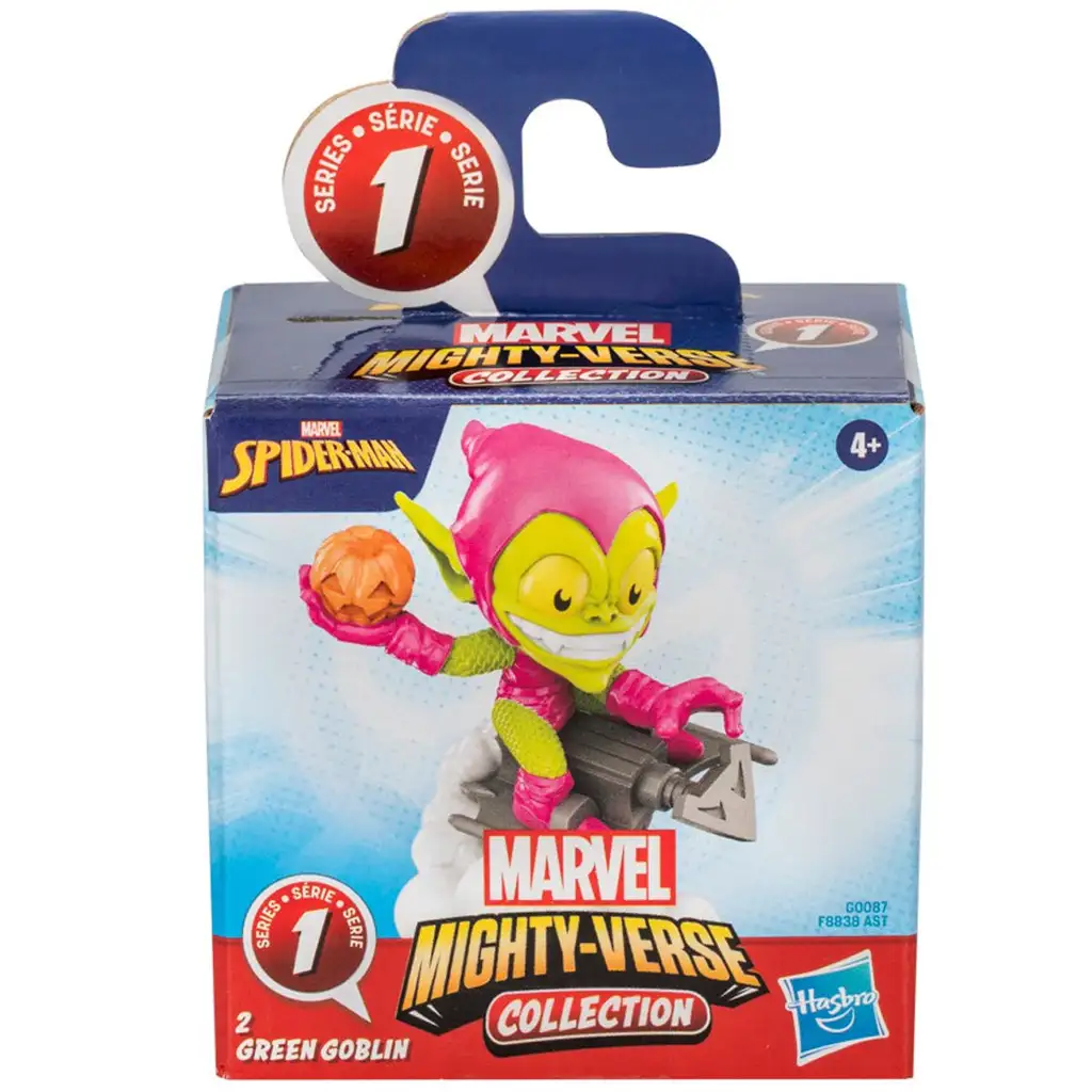 Marvel: Паяк Човек Mighty-Verse Колекция - Зеленият Гоблин мини фигура - Hasbro изображение 3