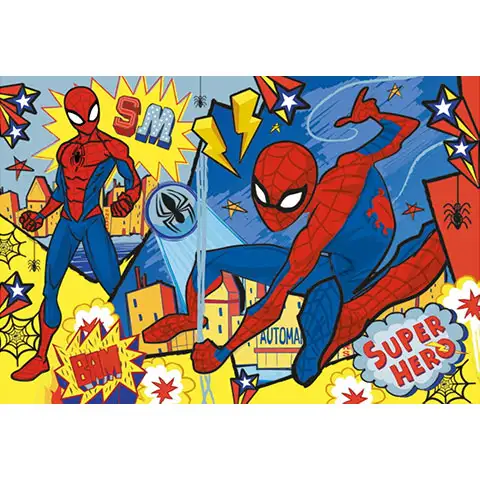 Marvel: Паяк Спайдърмен Суперколор Макси пъзел 24бр. - Clementoni изображение 2
