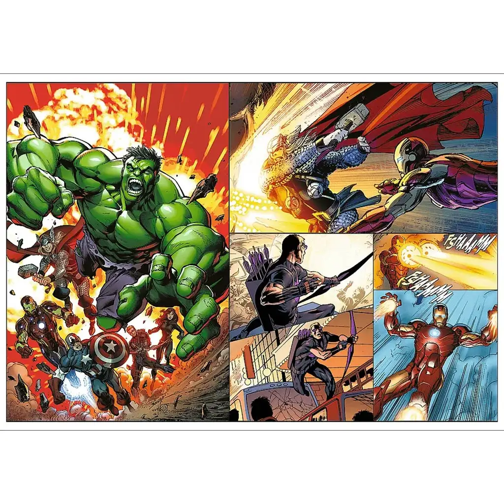Marvel: Пъзел 4x250бр. - Trefl изображение 2