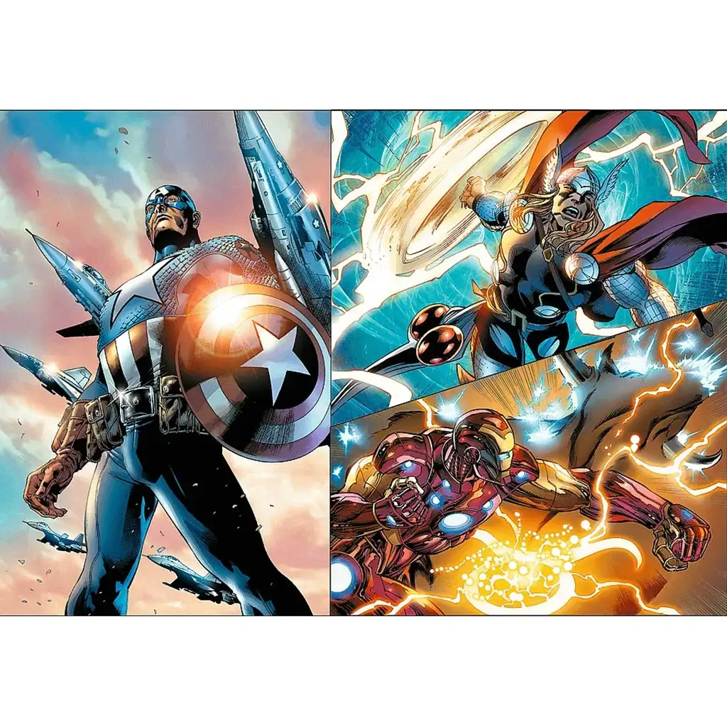 Marvel: Пъзел 4x250бр. - Trefl изображение 4