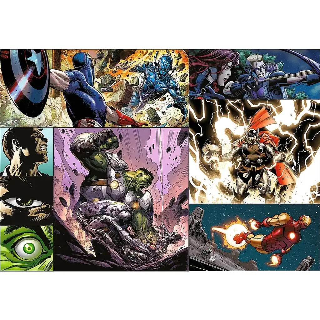Marvel: Пъзел 4x250бр. - Trefl изображение 5