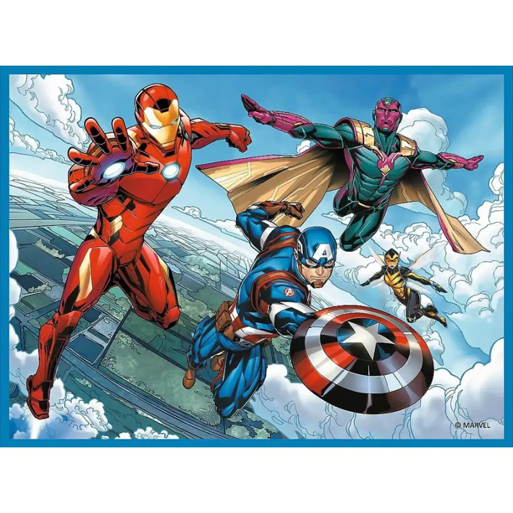 Marvel: Пъзел и мемори карти 2 в 1 комплект - Trefl изображение 2