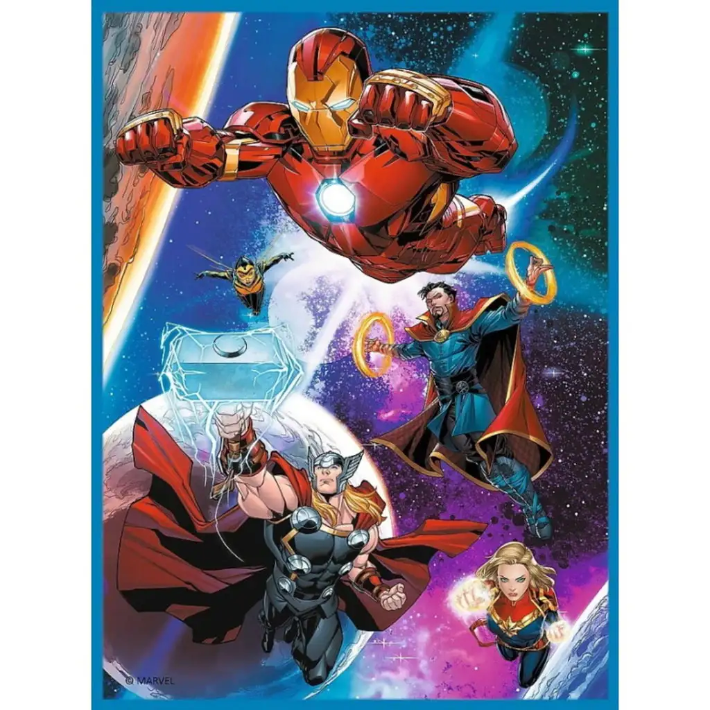 Marvel: Пъзел и мемори карти 2 в 1 комплект - Trefl изображение 3