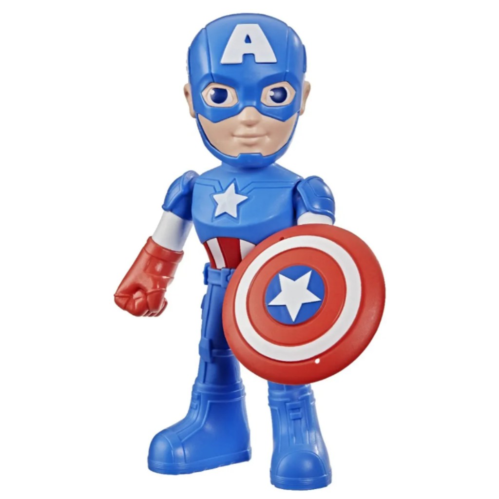 Marvel Поки и чудесните му приятели Америка капитан Суперразмерна фигура - Hasbro изображение 2
