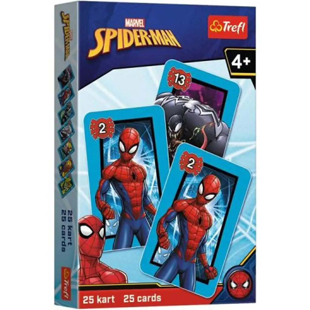 Marvel: Спайдърмен черен Петер картова игра - Trefl изображение 1