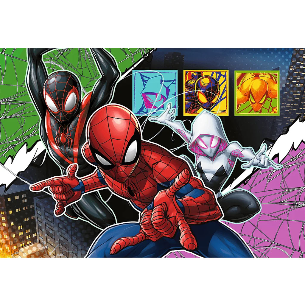 Marvel Спайдърмен Геройски паяк 100бр. пъзел - Trefl изображение 2