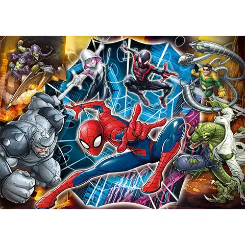 Marvel Спайдърмен и неговите противници 104 части Maxi Пъзел - Clementoni изображение 2