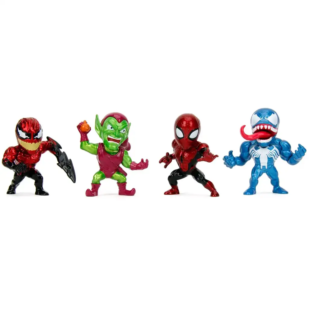 Marvel: Спайдърмен Metalfigs 4 см метална фигура 1бр - Simba Toys изображение 2