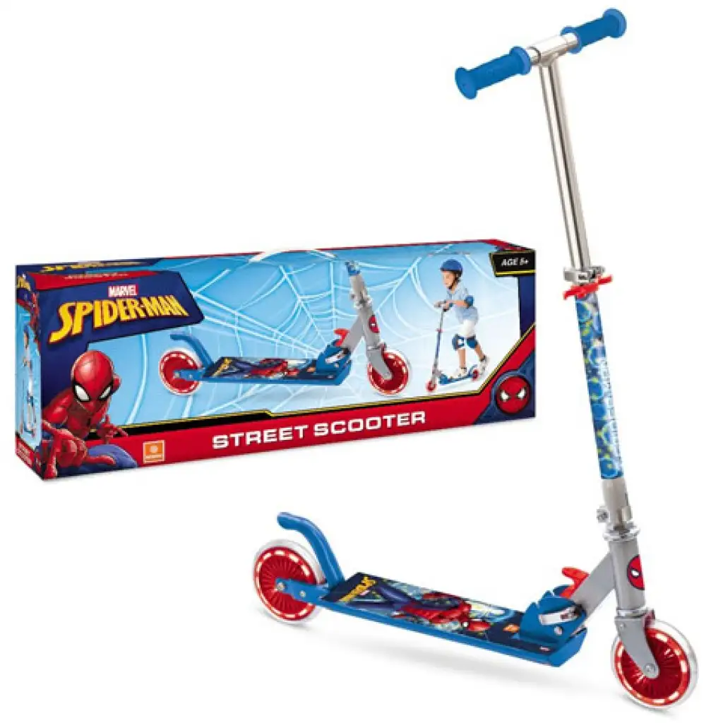 Marvel Спайдърмен сгъваем скутер - Mondo Toys изображение 1