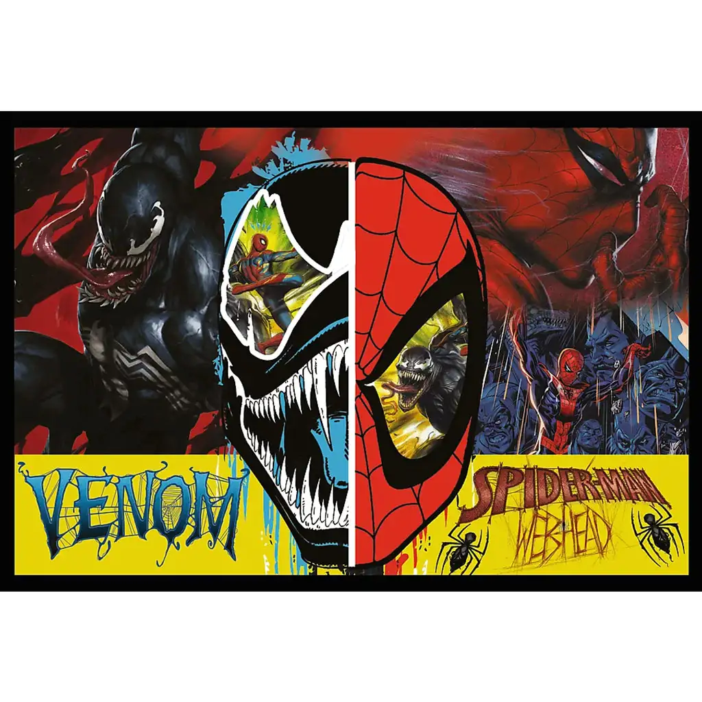 Marvel: Спайдърмен срещу Веном 2x200бр. пъзел - Trefl изображение 3
