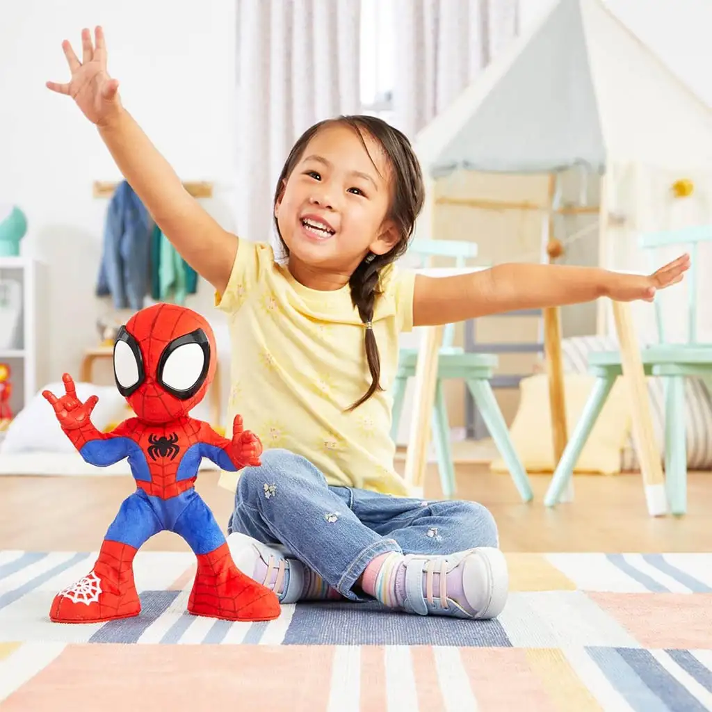 Marvel Spidey и чудесните му приятели: Танцуваща интерактивна Spidey плюшка - Hasbro изображение 4