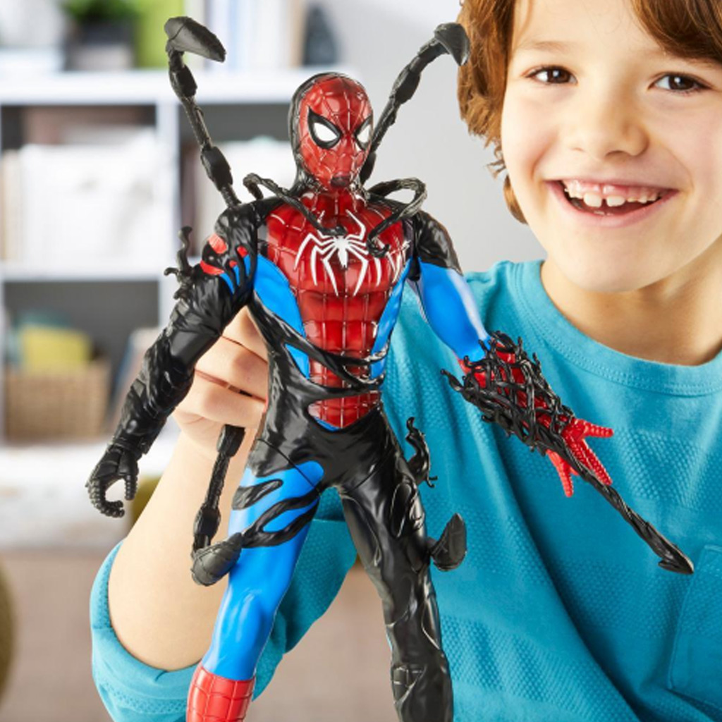 Marvel VenomVersus Liquid Shifter Спайдърмен екшън фигура - Hasbro изображение 4