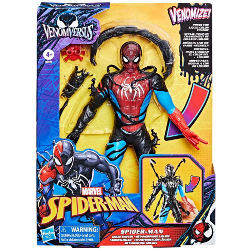 Marvel VenomVersus Liquid Shifter Спайдърмен екшън фигура - Hasbro изображение 1