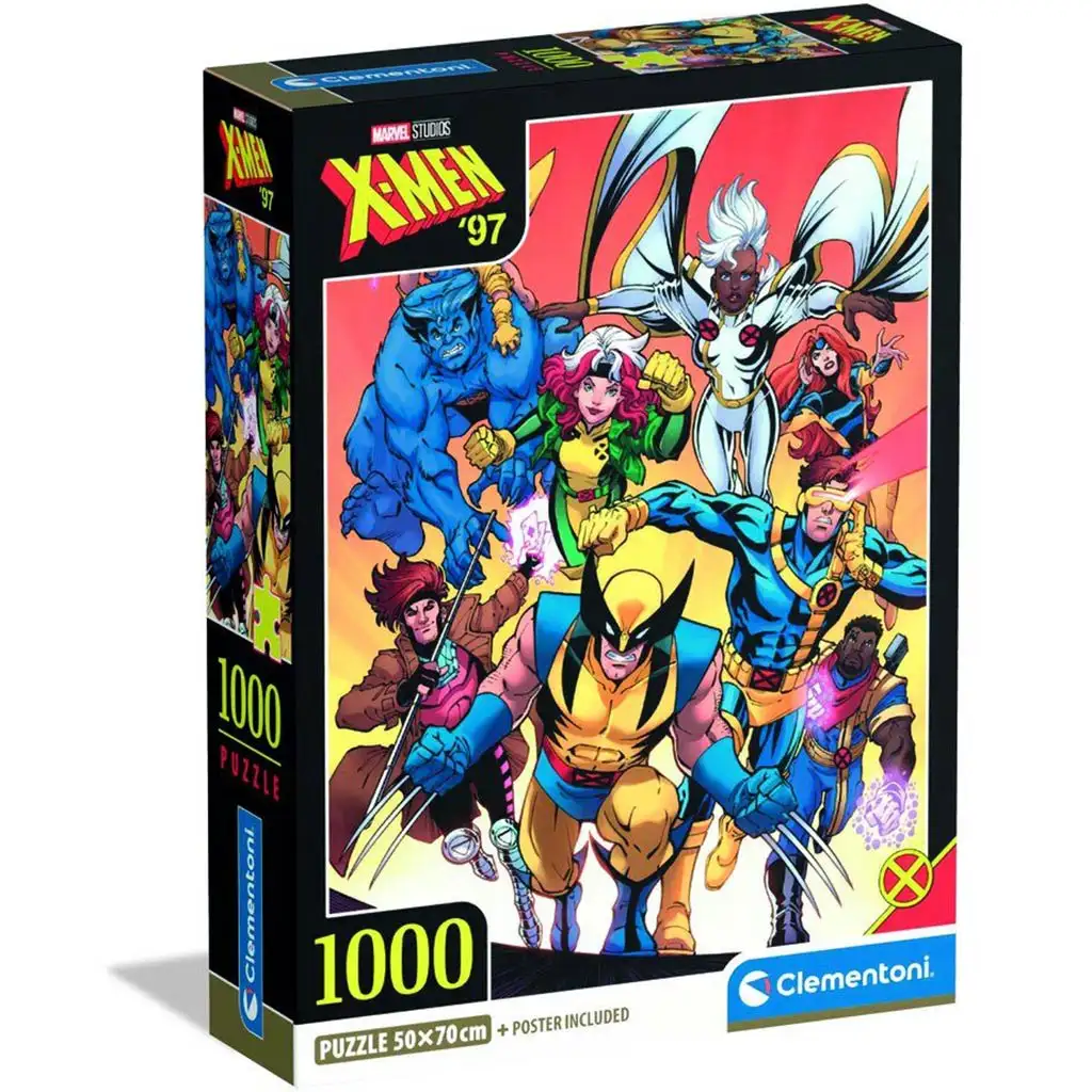 Marvel: X-Men '97 1000 части пъзел - Clementoni изображение 1