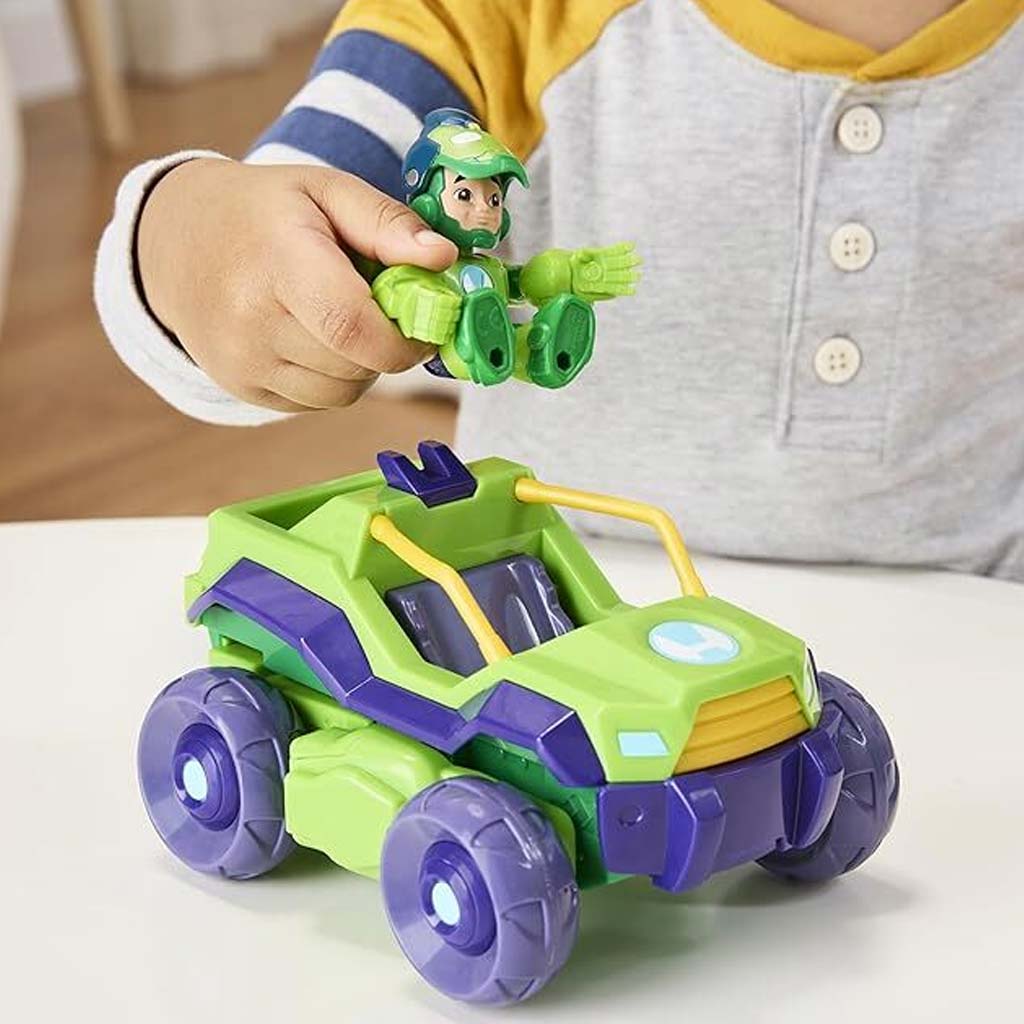 Marvel: Железен човек 2 в 1 Мех Хълк кола и фигурен комплект - Hasbro изображение 3