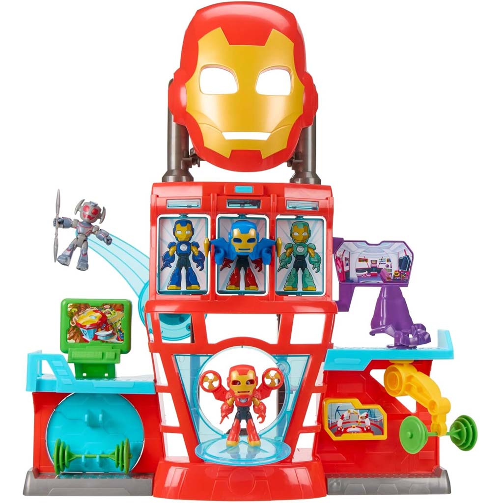 Marvel: Железният човек главна квартира комплект с фигури - Hasbro изображение 2