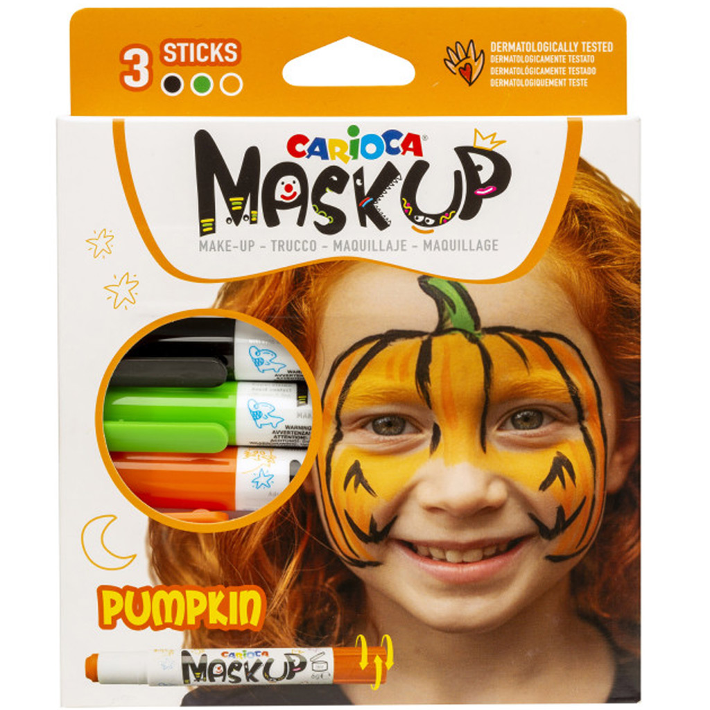 Maskup: Комплект за лице с тиква в 3 цвята - Carioca изображение 1