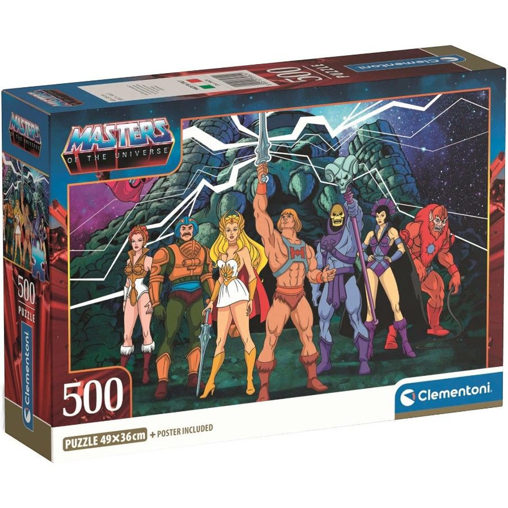 Masters of the Universe: Защитниците на вселената 500 части компактен пъзел - Clementoni изображение 1