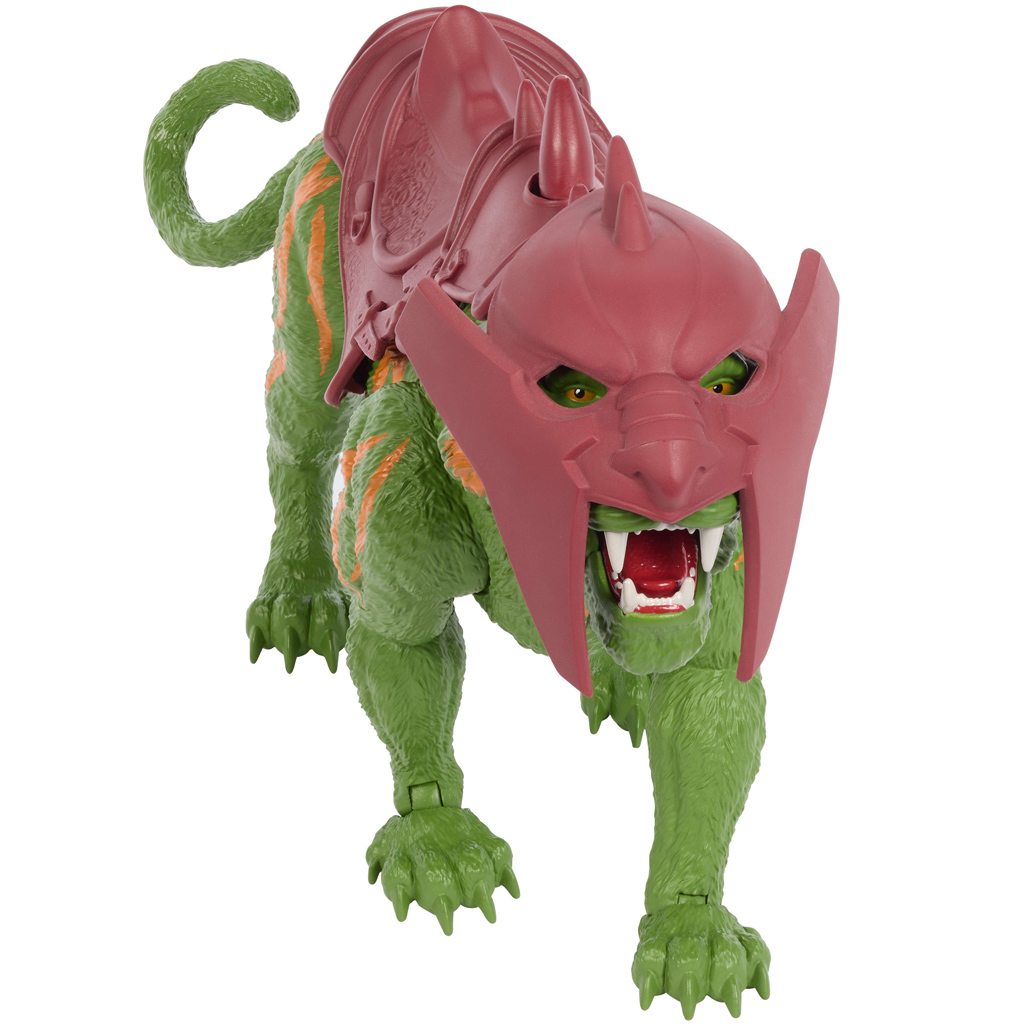 Masters of the Universe: Защитниците на вселената Battle Cat фигура с звук и бойна функция - Mattel изображение 2