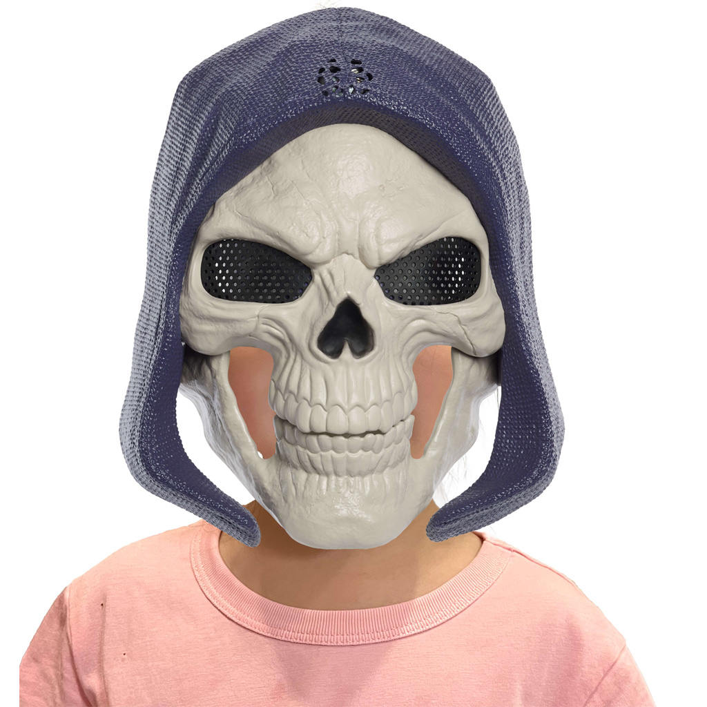 Masters of the Universe: Защитниците на вселената Skeletor Черепна светеща и звукова маска - Mattel изображение 2