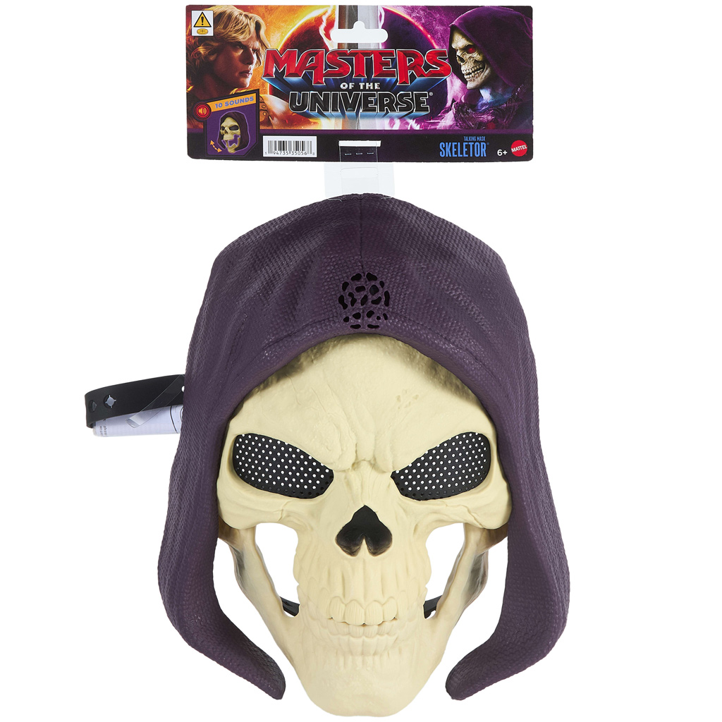 Masters of the Universe: Защитниците на вселената Skeletor Черепна светеща и звукова маска - Mattel изображение 1