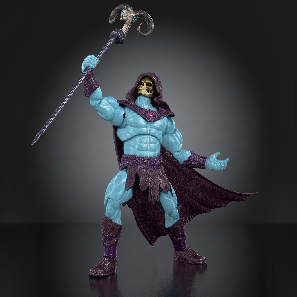 Masters of the Universe: Защитниците на вселената Skeletor Черепната фигура deluxe - Mattel изображение 2