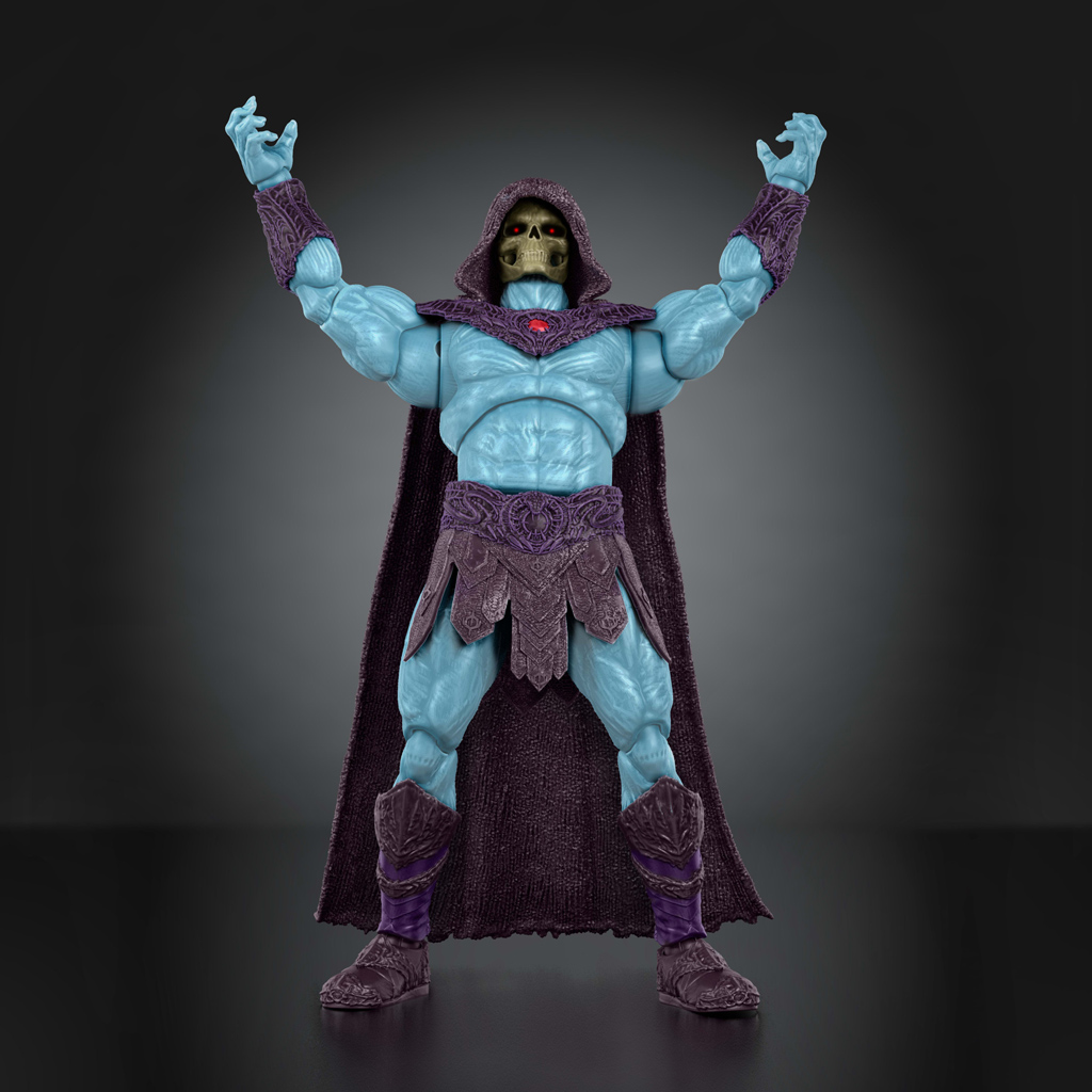 Masters of the Universe: Защитниците на вселената Skeletor Черепната фигура deluxe - Mattel изображение 3