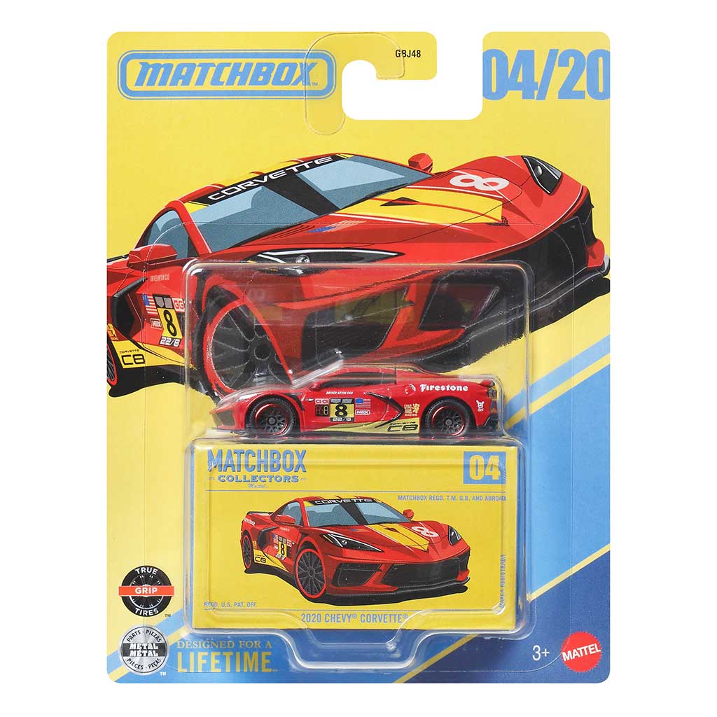 Matchbox Collectors: 2020 Chevy Corvette колекционерска количка 1/64 - Mattel изображение 1