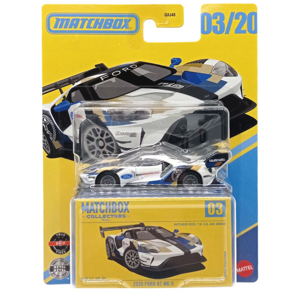 Matchbox Collectors: 2020 Ford GT Mk II количка в кутия 1/64 - Mattel изображение 1
