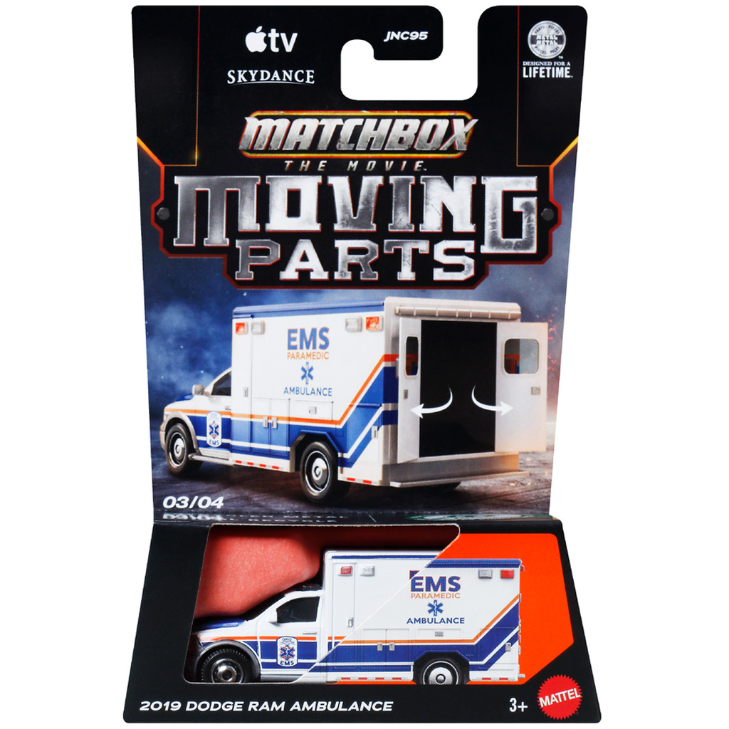 Matchbox Филм: 2019 Dodge RAM Линейка отваряща се количка 1/64 – Mattel изображение 1