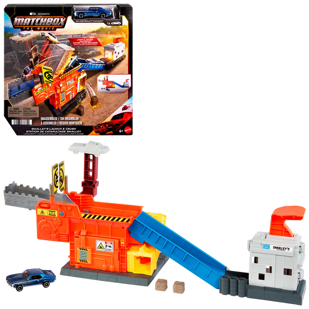 Matchbox Филм: Игрална комплектация на Smalley ронкстеле – Mattel изображение 1