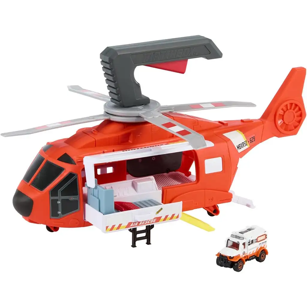 Matchbox: Хеликоптер комплект - Mattel изображение 2