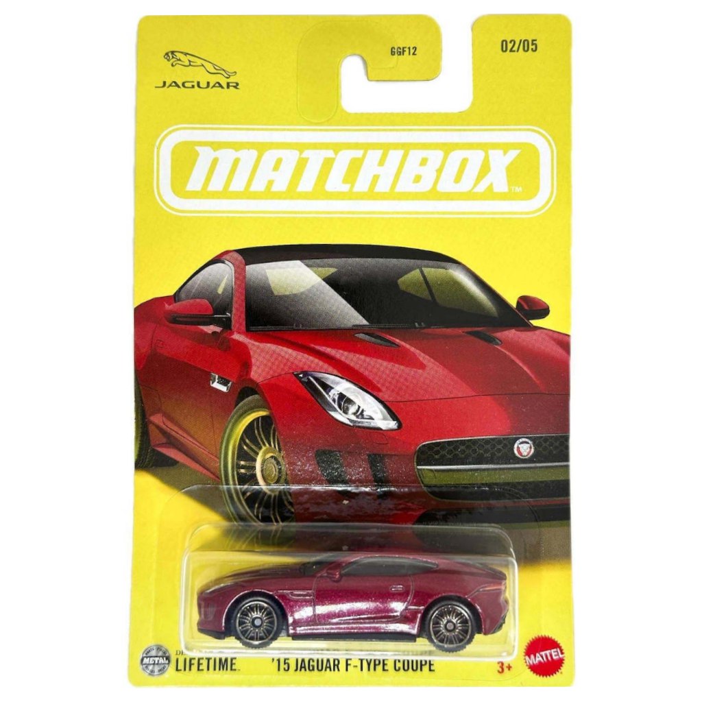 Matchbox: Иконичен 2015 Jaguar F-Type Coupe количка 1/64 - Mattel изображение 1