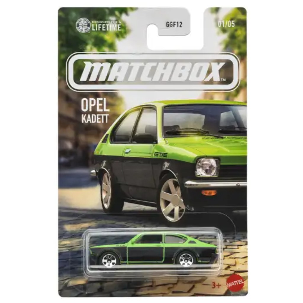Matchbox Иконичен Opel Kadett количка 1/64 – Mattel изображение 1